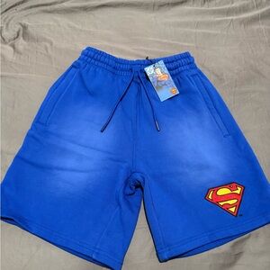 Superman Sweat Shorts - Shoe Palace Marvel Collab